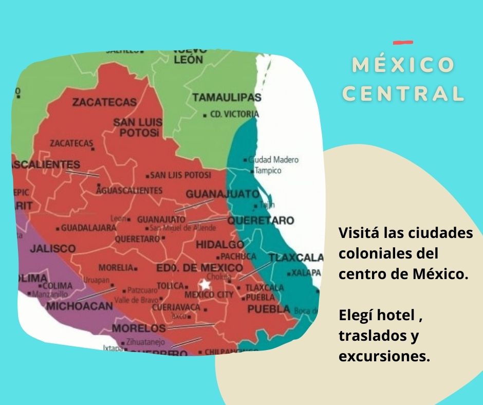 Ciudades de México central