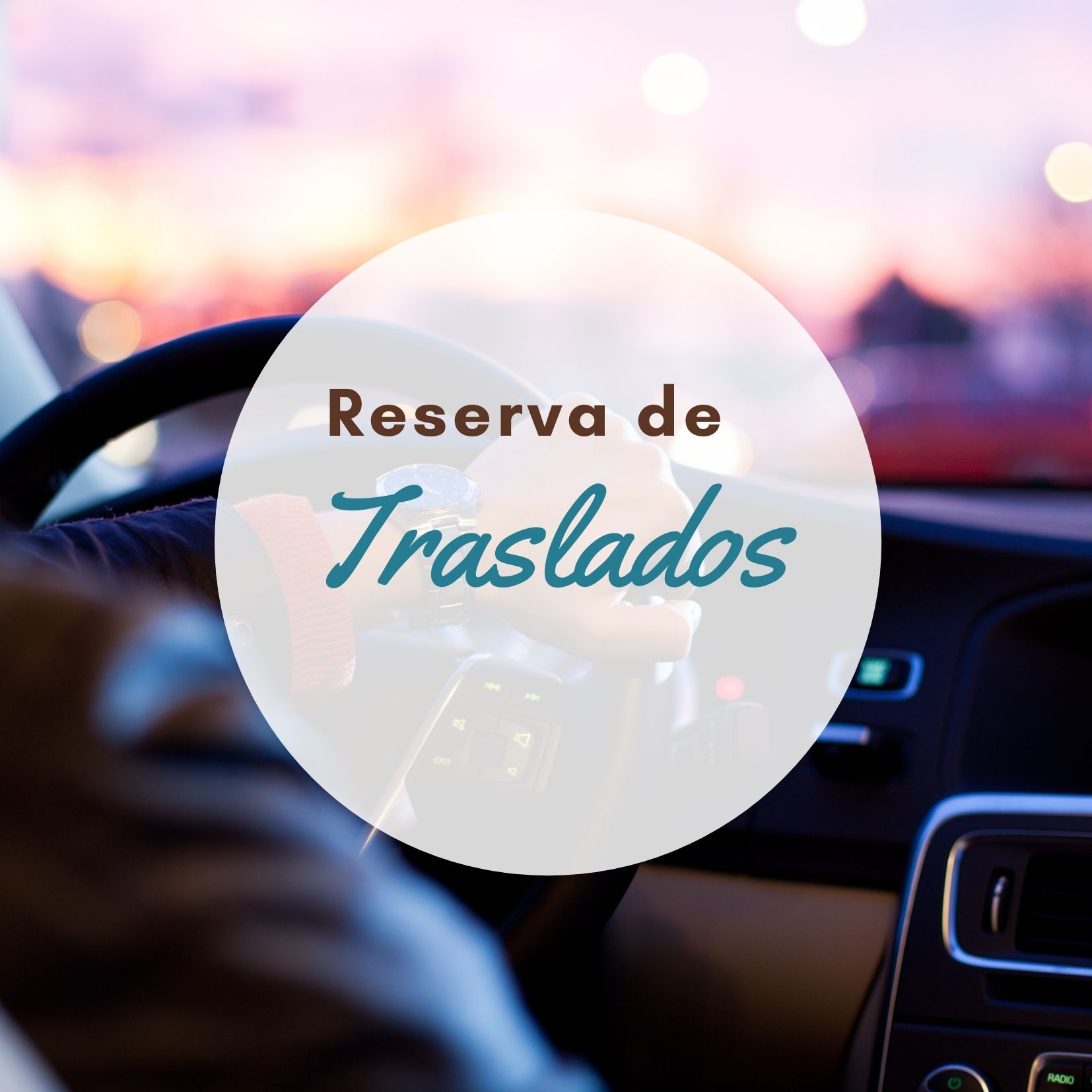 Reservá los traslados del viaje 