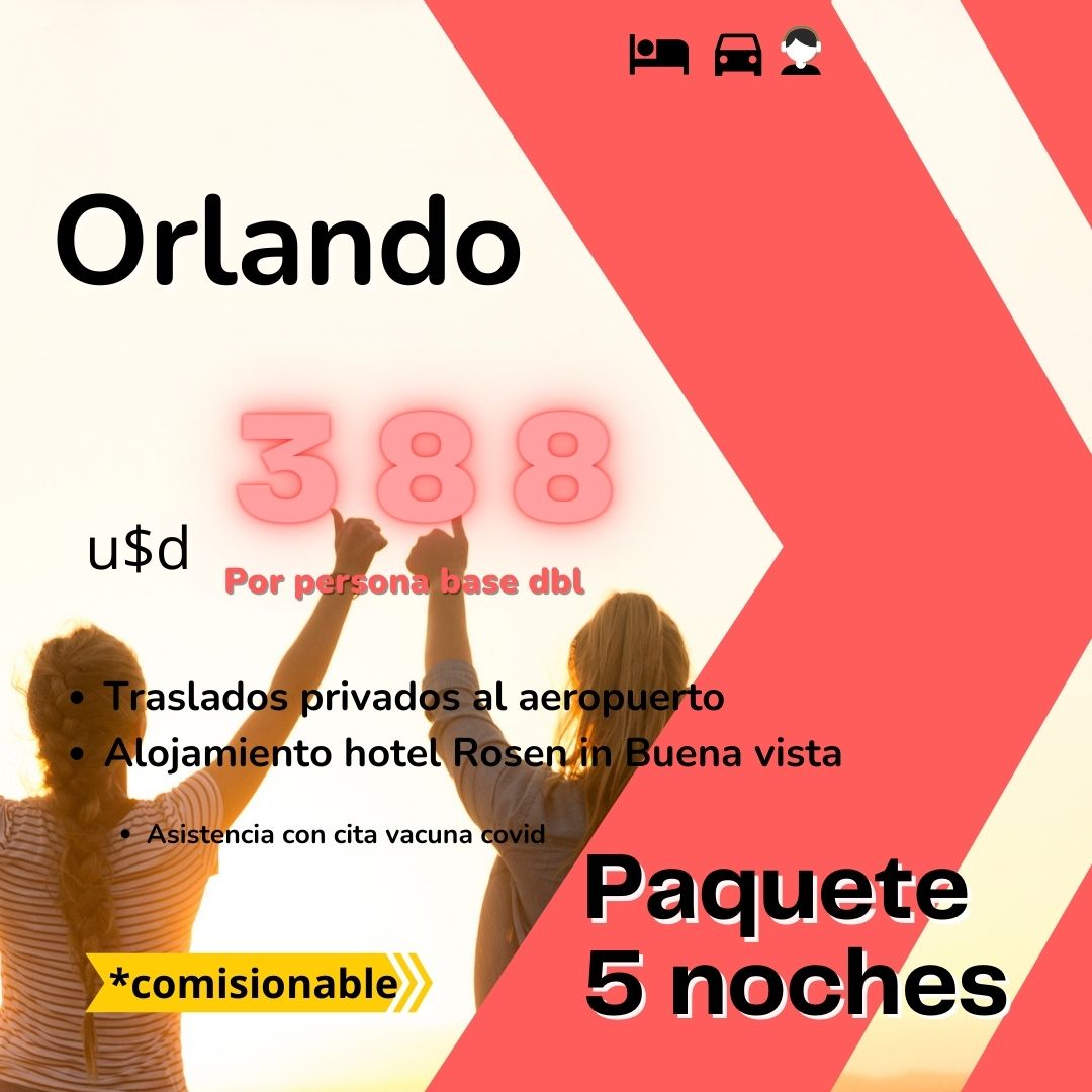 PAQUETE VACUNA ORLANDO